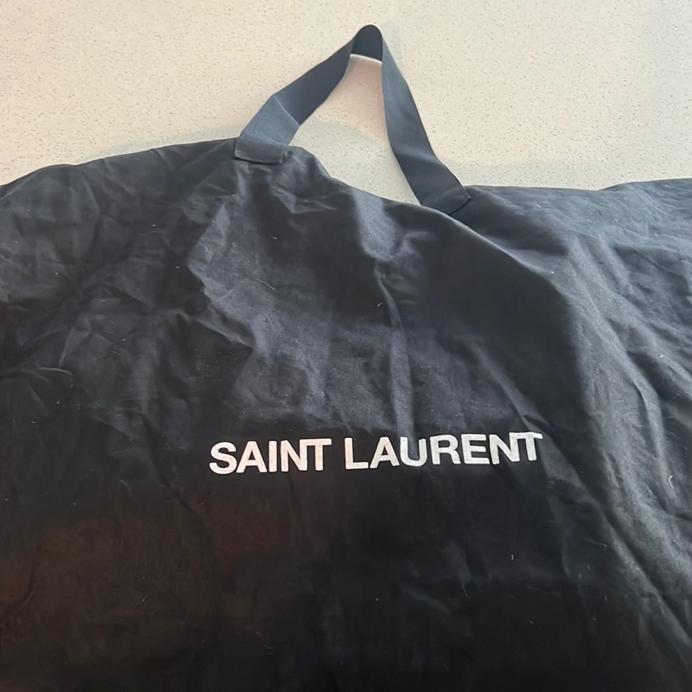 TWO Saint Laurent large garmet bags